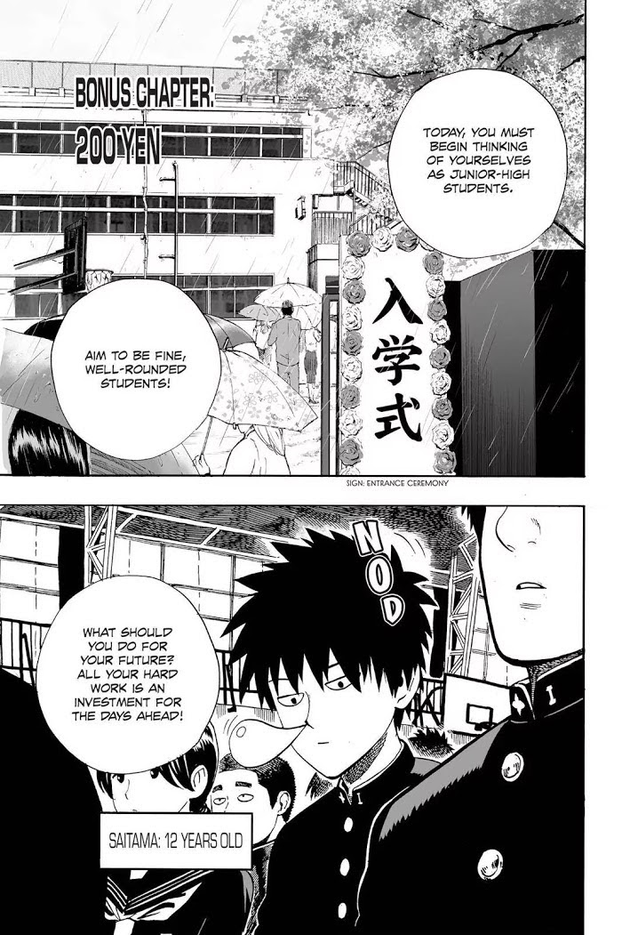 One Punch Man - Chapter 8.5 image 01